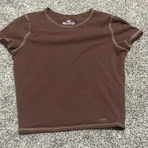 hollister baby tee